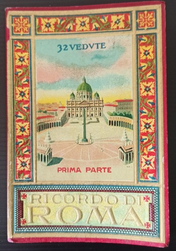 Libretto ricordo roma - ricordo,