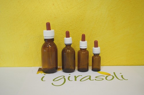 Flacone vetro scuro 100ml - flacone,