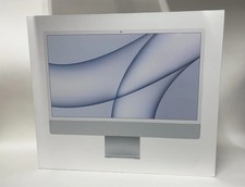 Apple iMac 2021 M1 Chip 8-core 24-inch 8GB RAM 256GB SSD Storage - Argento - Come Nuovo