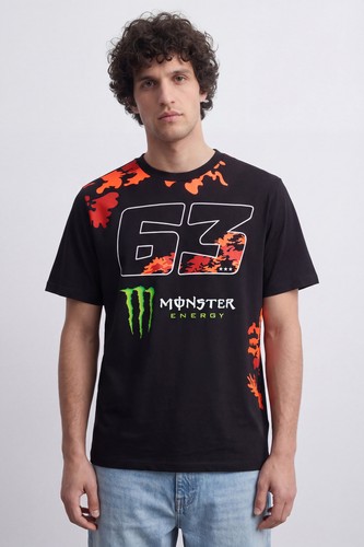 Shirt bagnaia monster energy - t-shirt,
