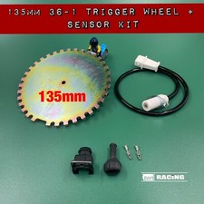 Kit Ruota Trigger Universale 135mm E Sensore 36-1 Megasquirt Megajolt Haltech.