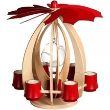 Piramide Sospesa Rosso Rubino