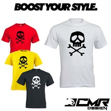 T-Shirt Maglietta CAPITAN HARLOCK Tshirt Teschio Skull Arcadia Jolly Roger Uomo