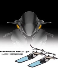 Specchietti Winglet Stealth Cnc Con Led Rizoma Per BMW S1000RR 2019-2025 