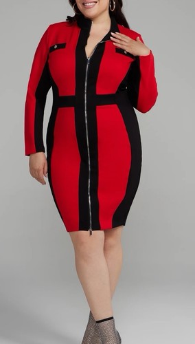 Abito maglia ponte - in,