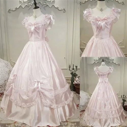 Abito sposa vintage rosa - abito,