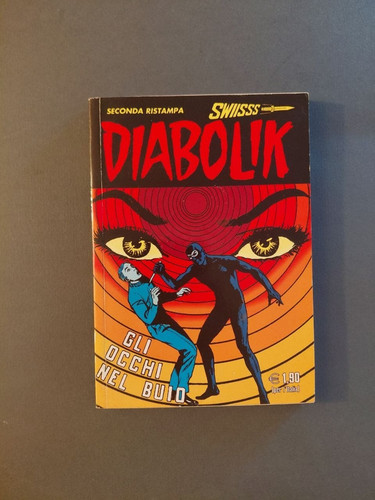 Diabolik giallo a - -, fumetti
