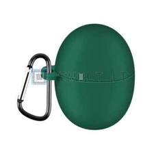 Cover Silicone Verde per Huawei FreeBuds 5 con Gancio
