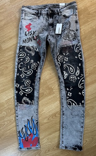 Jeans uomo rue premium - jeans,