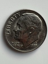 One Dime USA 1983 moneta da
