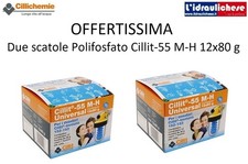 Cillichemie Cillit-55 M-H Uni Polifosfati X Immuno 12X80 Gr due confezioni