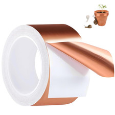 anti Lumache Nastro Di Rame Adesivo 50Mm X 20M Barriera anti Lumache per Orto Na