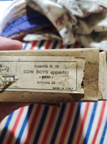 Scatola nardi con - nardi, cowboys