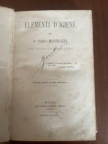 Paolo mantegazza elementi - mantegazza, –