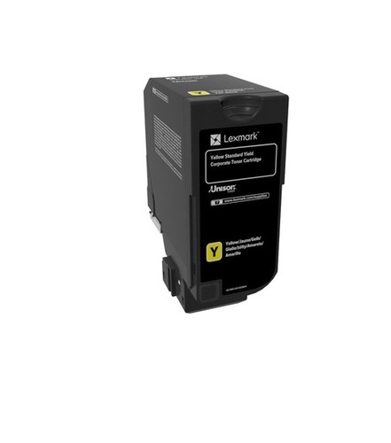 Toner lexmark 74c2sye giallo - 74c2sye,