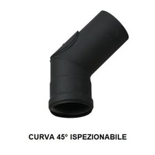 Curva 45° Ispezionabile Ø 80