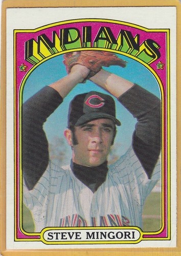 1972 topps baseball steve - baseball,
