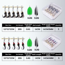 Set esche pesca - set, a