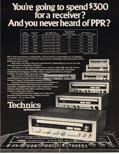 Panasonic technics ricevitore - panasonic,