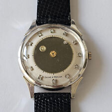 BAUME & MERCIER-STATE OF QATAR-ORO BIANCO 14 KT (0,585)-"MYSTERY"-DIAMANTI-BOX