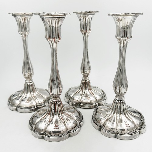 Set candelabri crestati - set, 9"