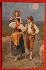 CARTOLINA COLLINA COSTUMI