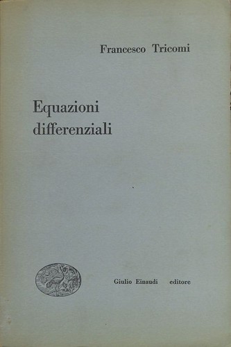 Equazioni differenziali - ,