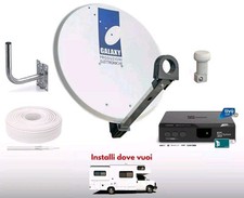 KIT JOLLY SAT. TIVÙSAT + DECODER HD + PARABOLA 45CM + LNB+20 MT CAVO + SUPPORTO 