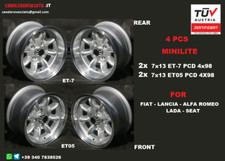 Cerchi 4x98 minilite - 13,