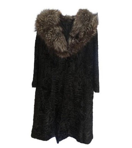 Cappotto astrakan lungo - cappotto,