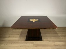 Tavolo legno quadrati stella anni 60’ vintage design