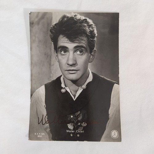Walter chiari cartolina - chiari,