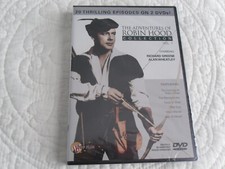 THE ADVENTURES OF ROBIN HOOD VOL. 1 DVD 20 EPISODES (2 DVDS) CASE DAMAGED