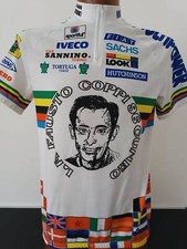 maglia ciclismo vintage team LA FAUSTO COPPI 96 ERGOVIS LOOK FIAT TG L