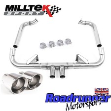 Scarico Milltek Porsche Boxster 718 GTS 2.5T sistema inox lucido SSXPO134