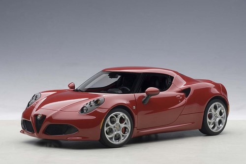 Alfa romeo coupe red - 4c,