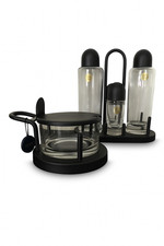 Set condimenti (olio, aceto
