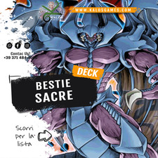 Yugioh! Mazzo deck BESTIE SACRE da Torneo