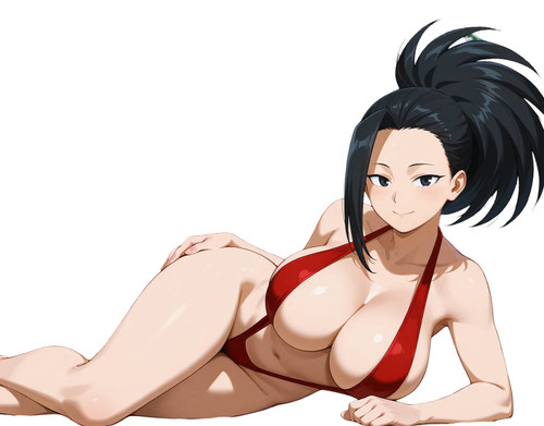Adesivo momo hero academia - momo,