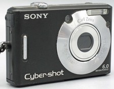 Sony Cyber-shot DSC-W40 - fotocamera digitale 6,0 MP - nero - 