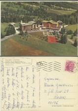 CORTINA D'AMPEZZO -BELLUNO-HOTEL VILLA ARGENTINA E SPORT HOTEL TOFAN  CARTOLINA 