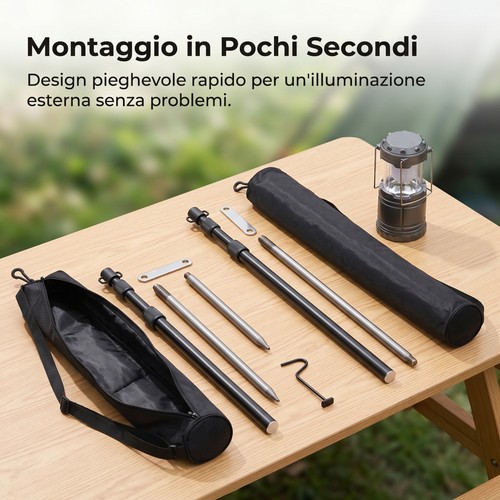 Palo per luci - per, esterno