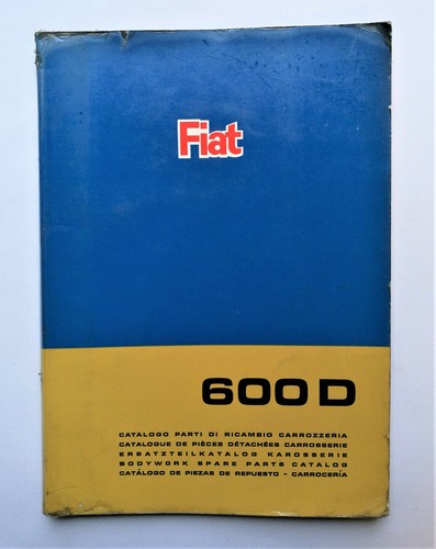 Fiat 600 catalogo ricambi - d,
