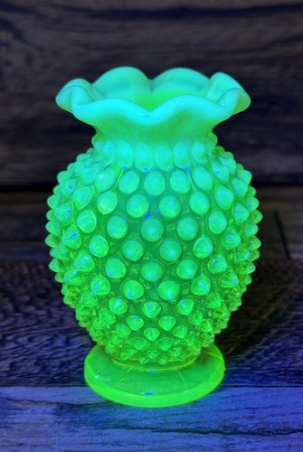 Vintage fenton hobnail topaz - hobnail,