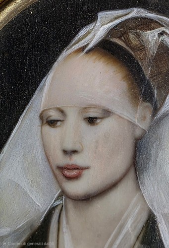 Antico ritratto donna - ritratto, di