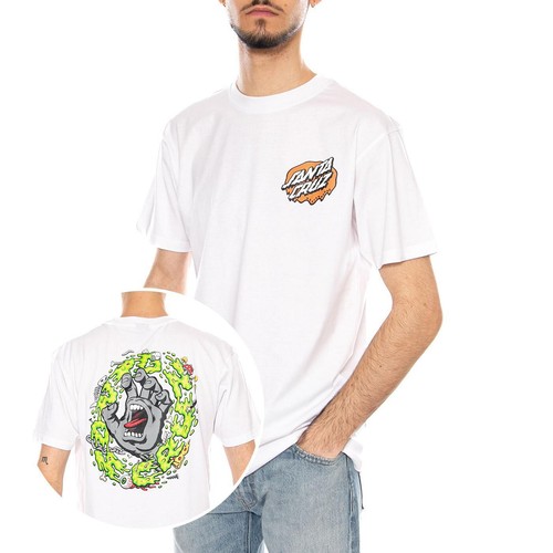 Slime scream white maglietta - scream,