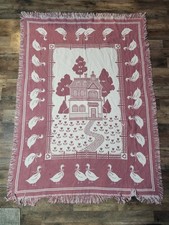 Coperta stile vintage rosa