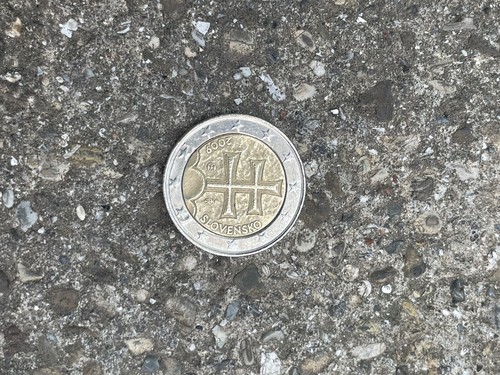 Moneta euro rara slovenko - moneta,