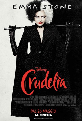 Locandina poster crudelia - crudelia, de