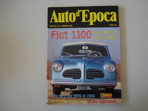 Auto epoca 2002 - d'epoca, de